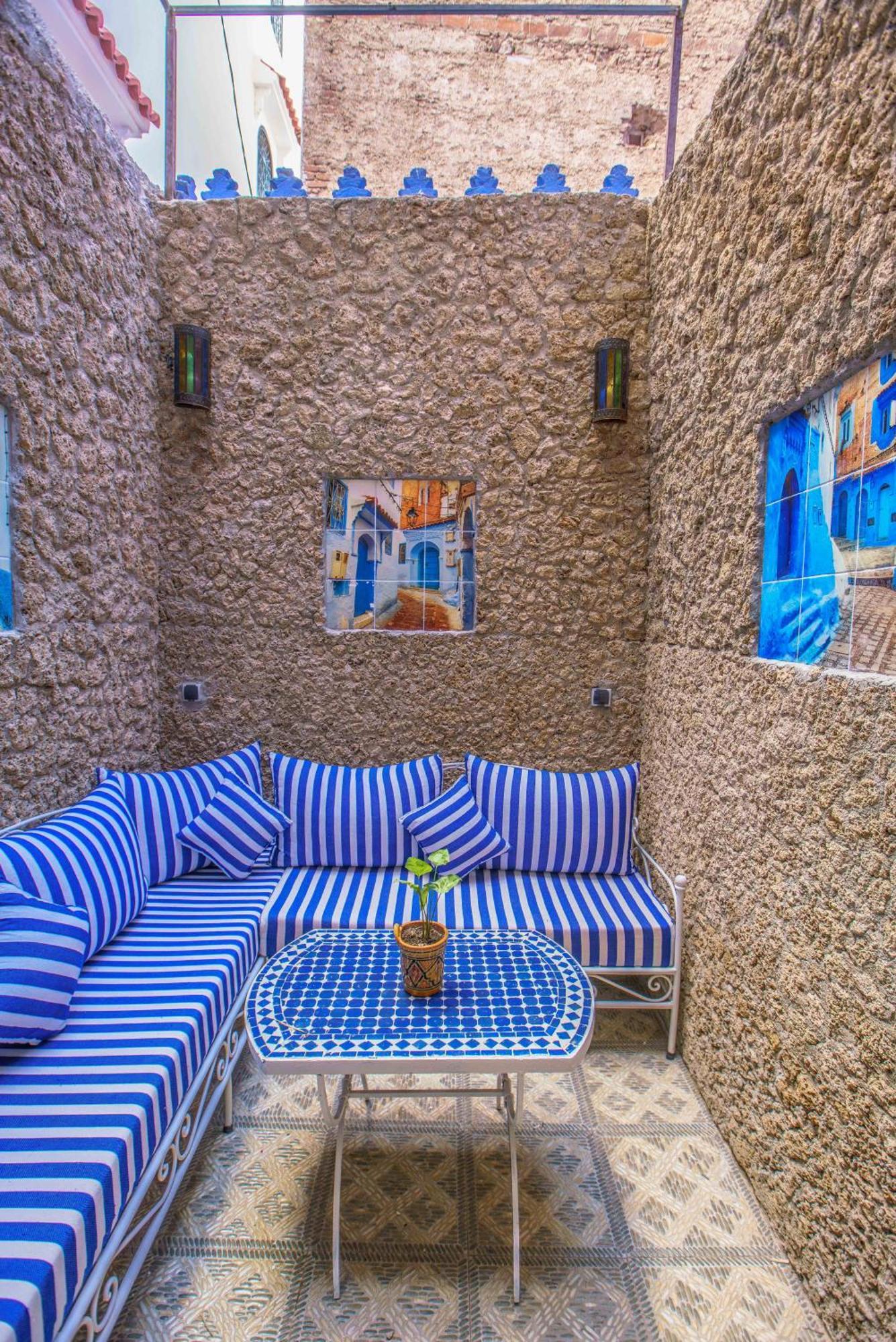 Отель Dar Artisanat Шефшауэн Экстерьер фото